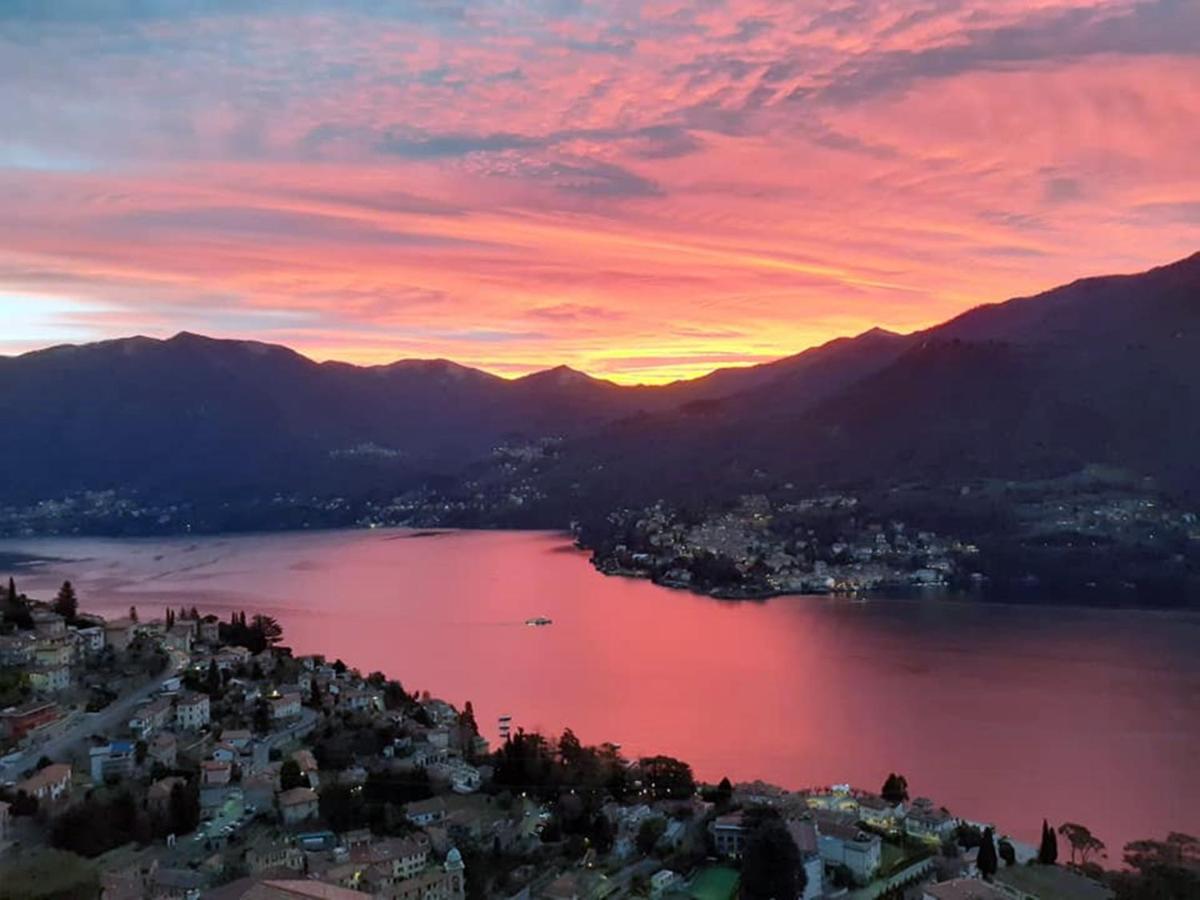 La Terrazza Di Casarico Lägenhet Moltrasio Exteriör bild